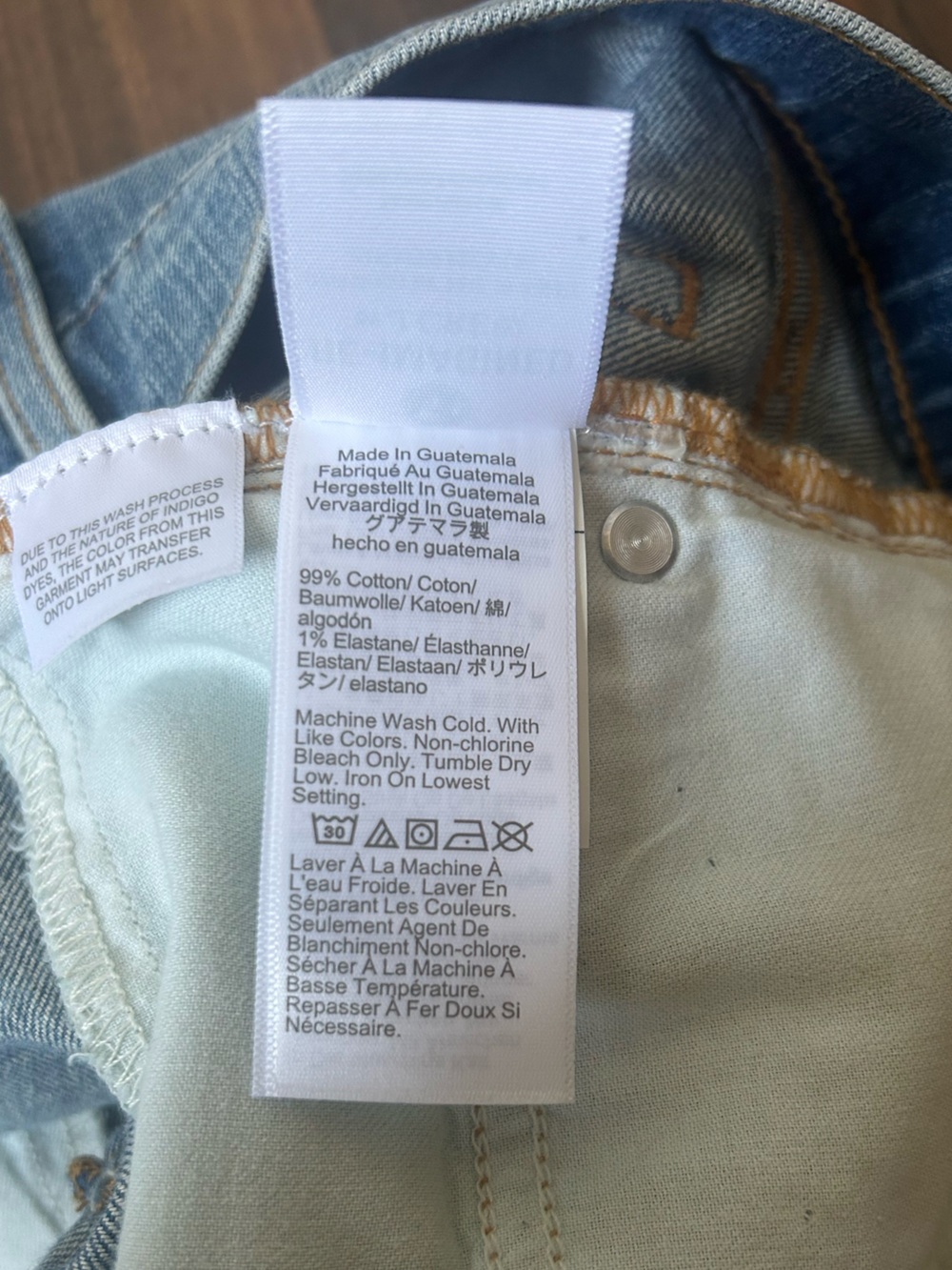 J. Crew Mid Rise Light Wash Raw Hem Denim Shorts | Size 24 - Picture 5 of 7